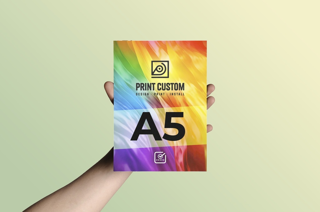 IMPRESIÓN en A5 350gr