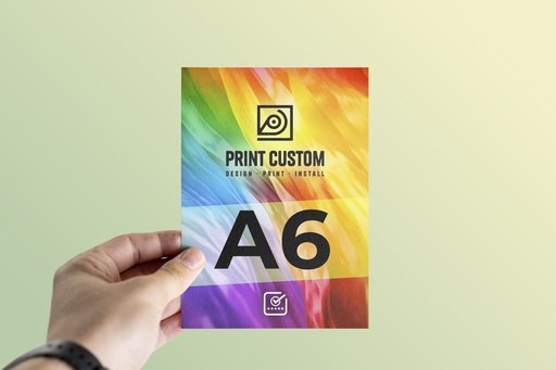 IMPRESIÓN A6 350gr