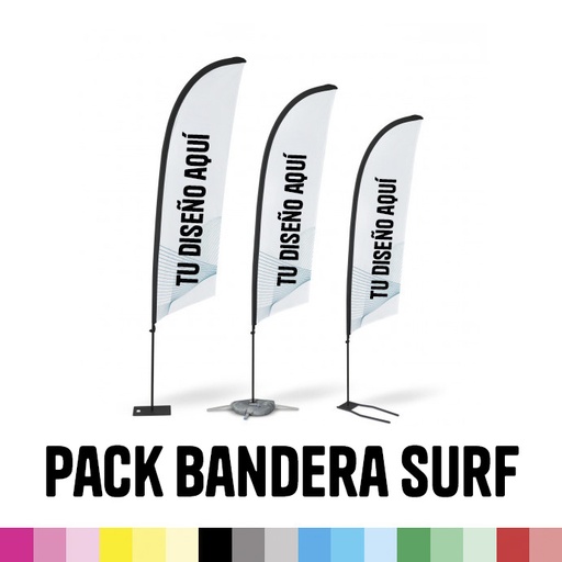 PACK BANDERA SURF